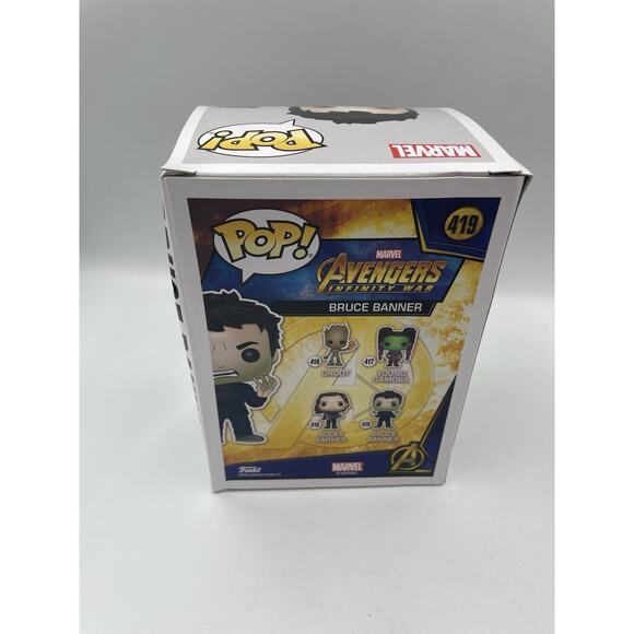Funko Pop! Marvel Avengers Infinity War Bruce Banner #419 - Picture 6 of 7